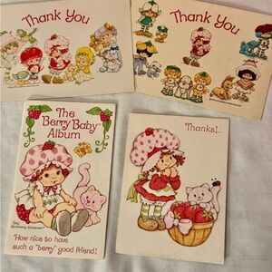 Strawberry Shortcake Berry Baby Album and Thank You Set